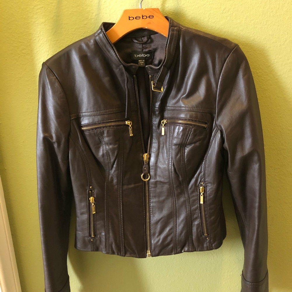 Bebe Leather Jacket